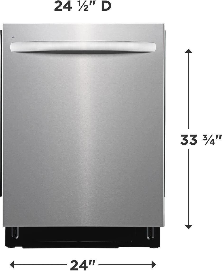 Frigidaire FDSH4411AF Smudge Proof Stainless Steel