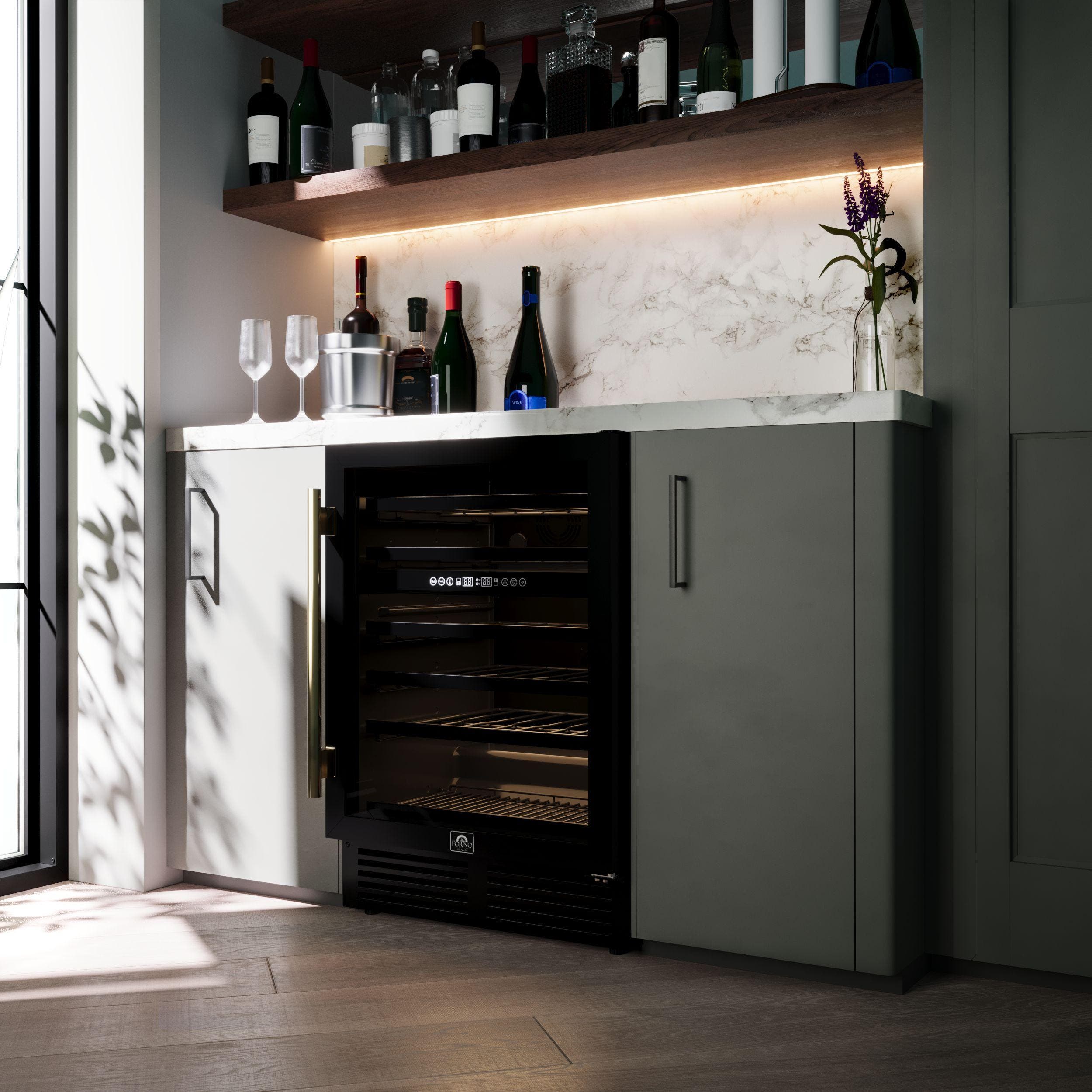 Forno FWCDR663424BLK Black