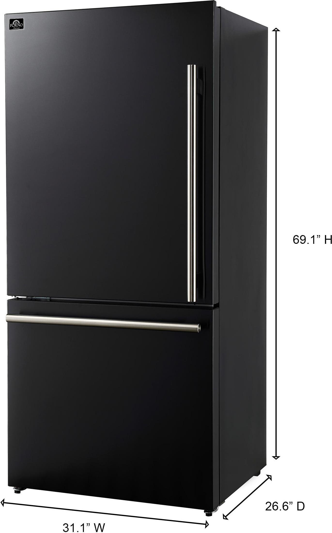 Forno FFFFD178760BLK Black