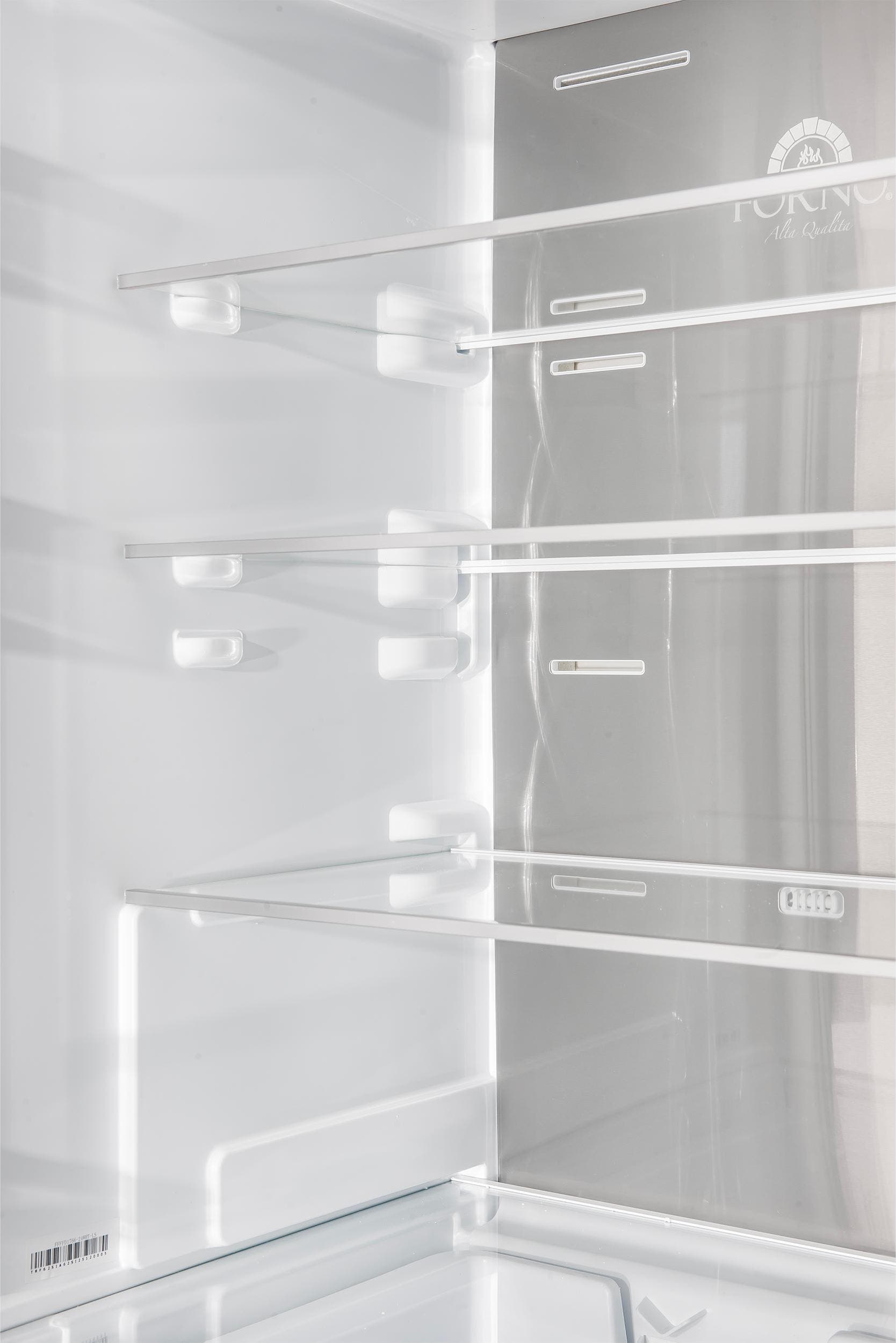Forno FFFFD176648WHT White, Antique Brass Handles