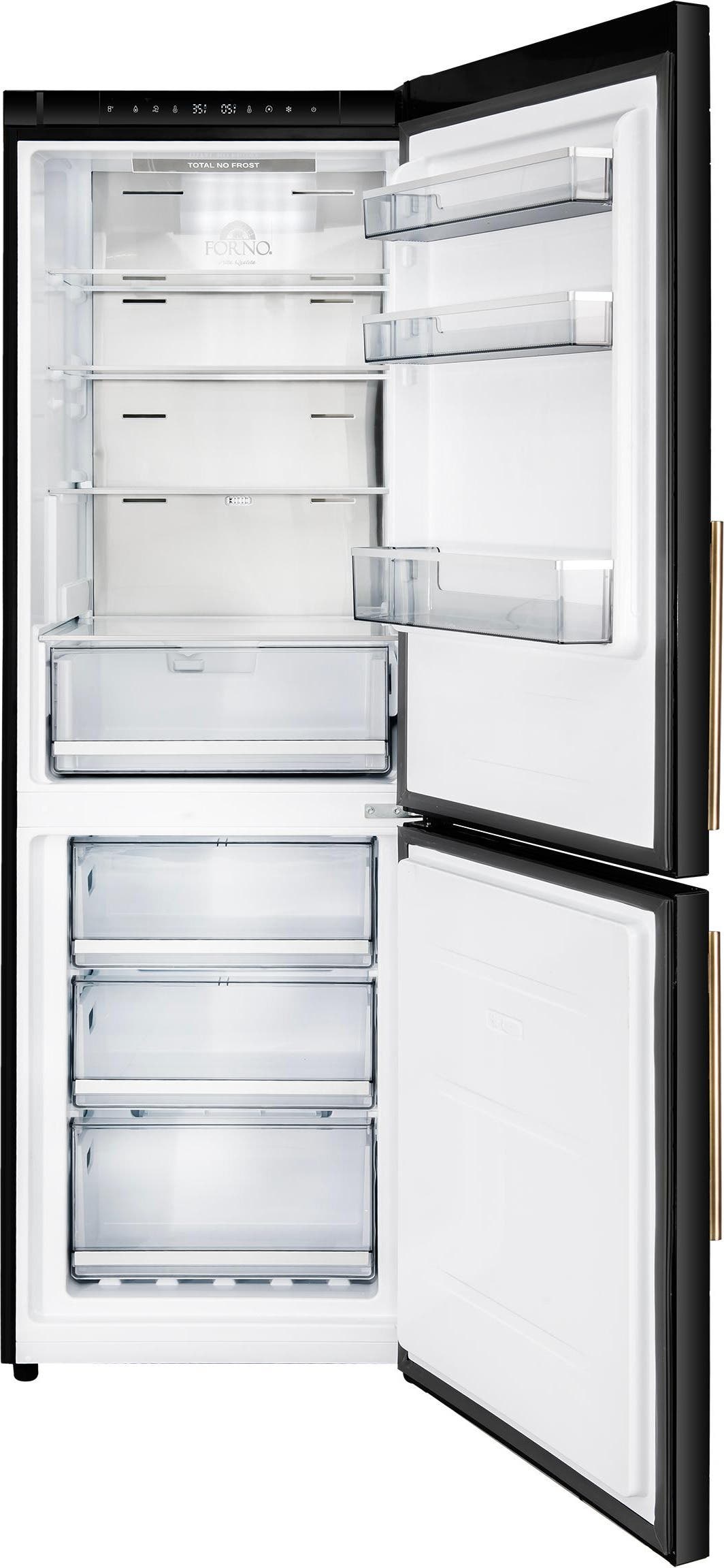 Forno FFFFD176624BLKRS Black, Right Hinge