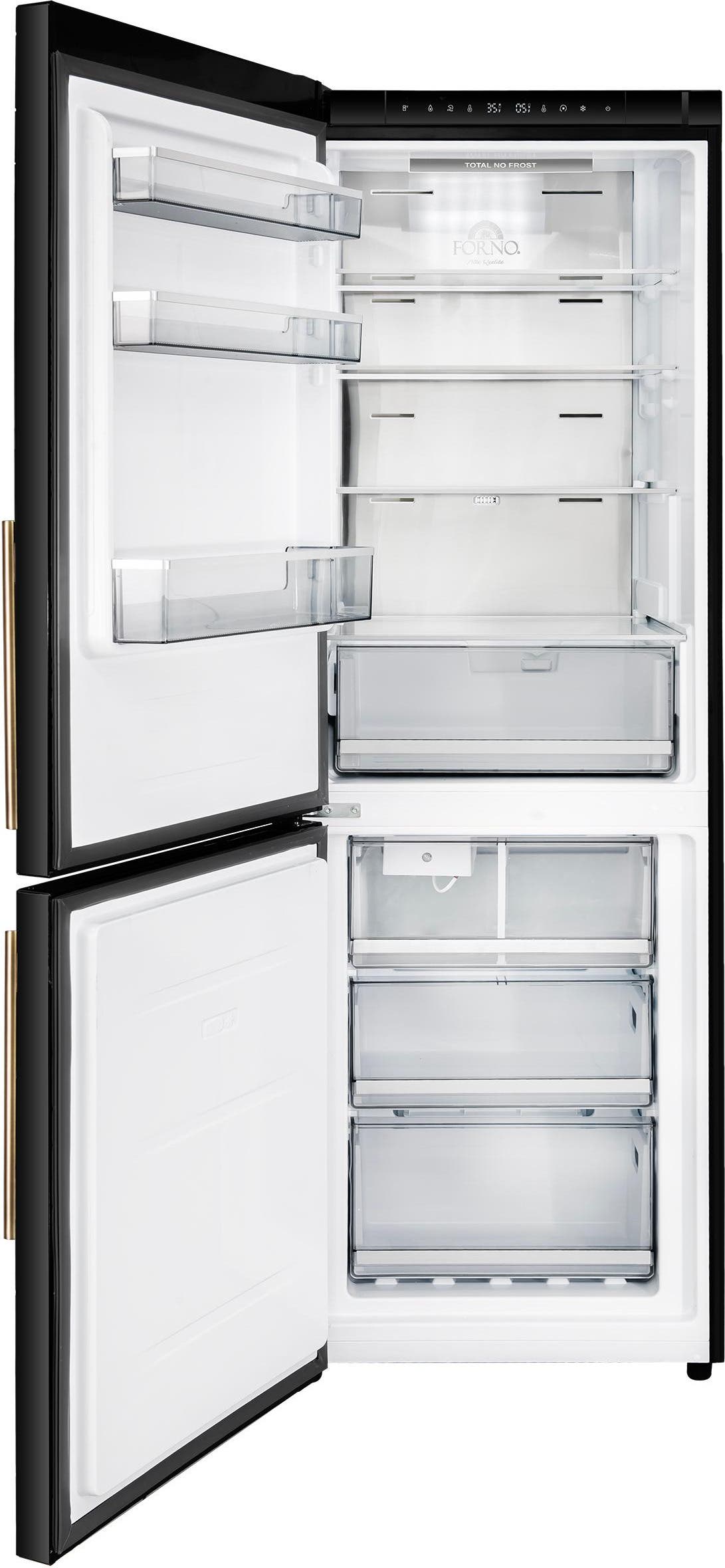 Forno FFFFD176624BLKLS Black, Left Hinge