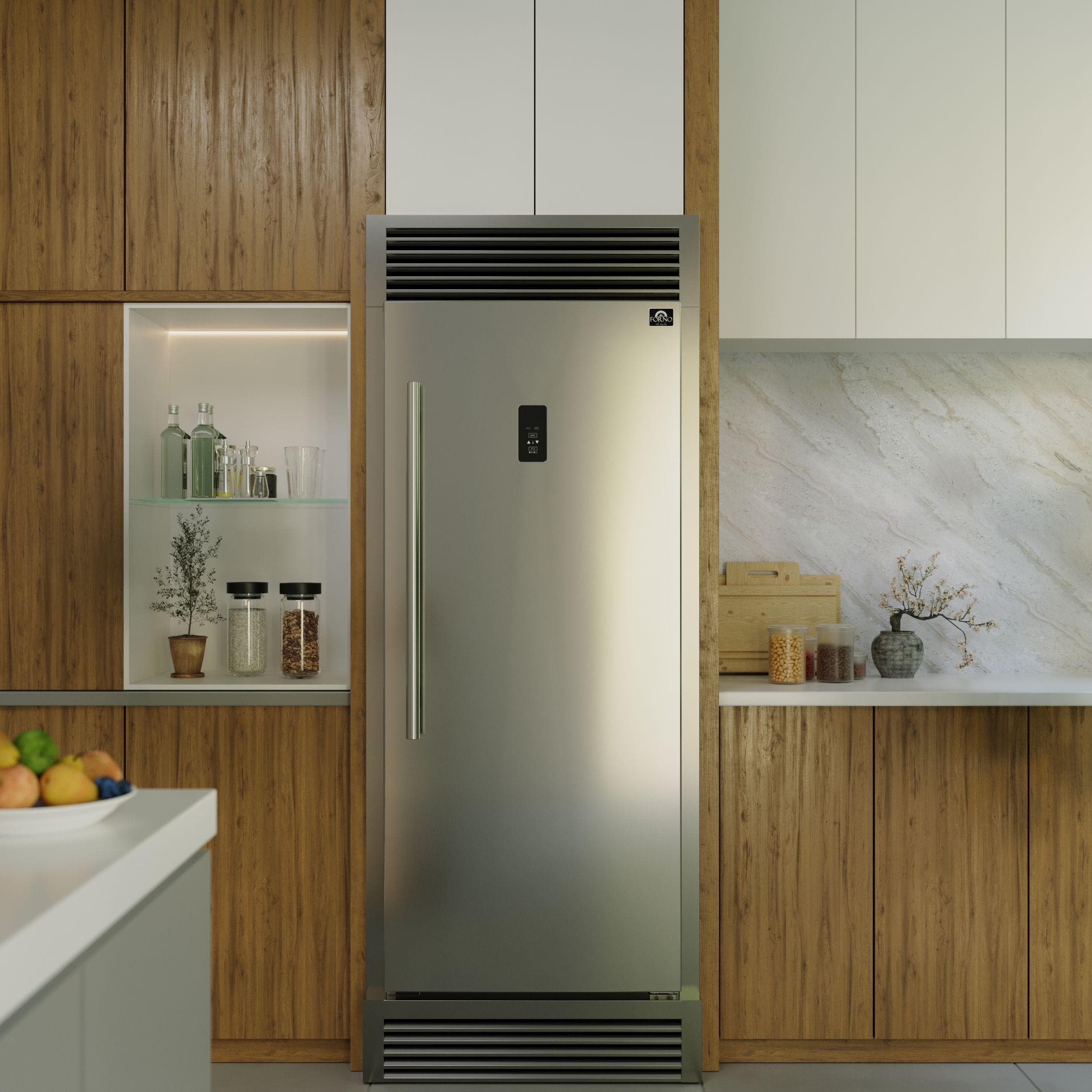 Forno FFFFD173832RSG Stainless Steel, Right Hinge