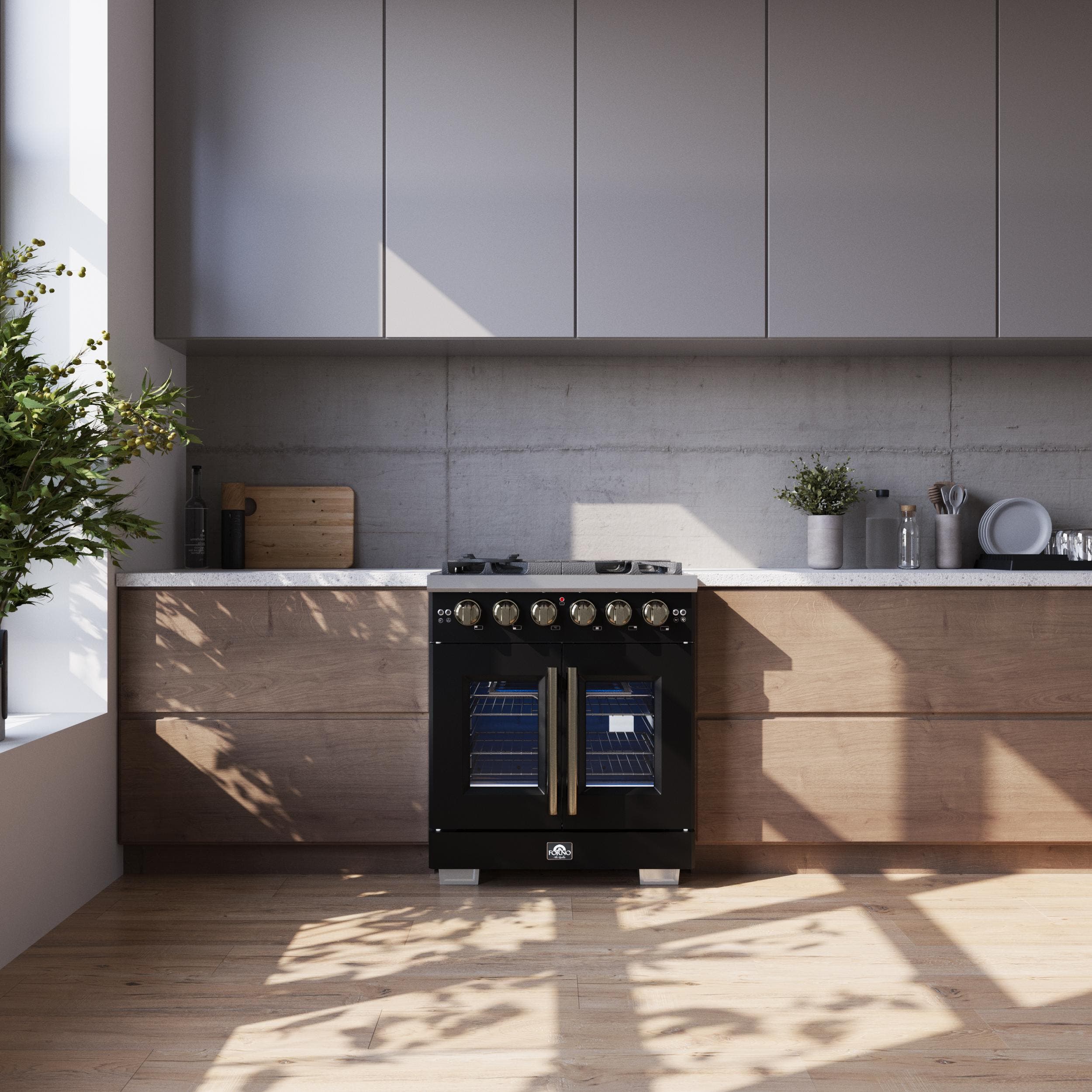 Forno FFSGS646030BLK Black