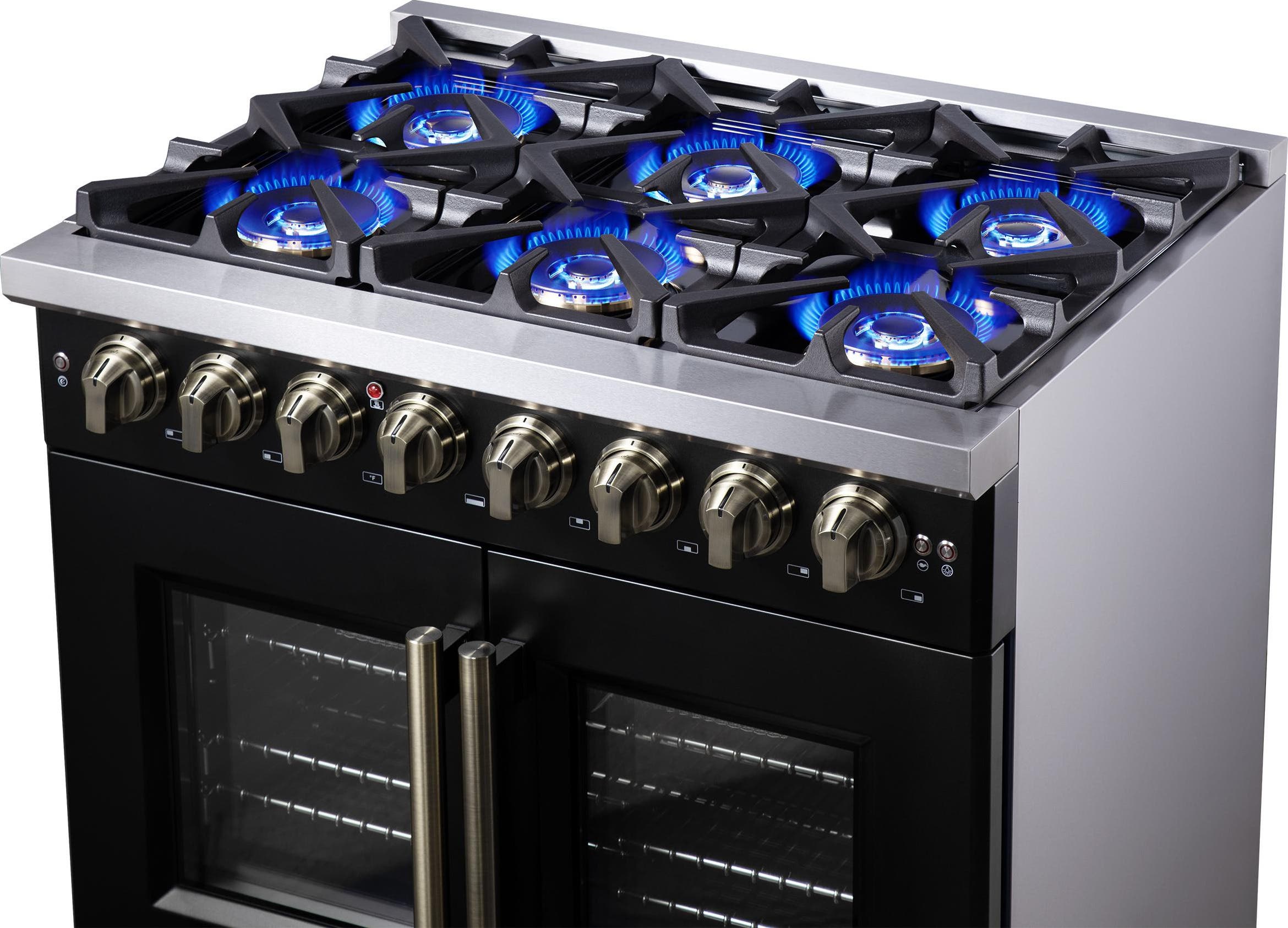 Forno FFSGS638736BLK Black