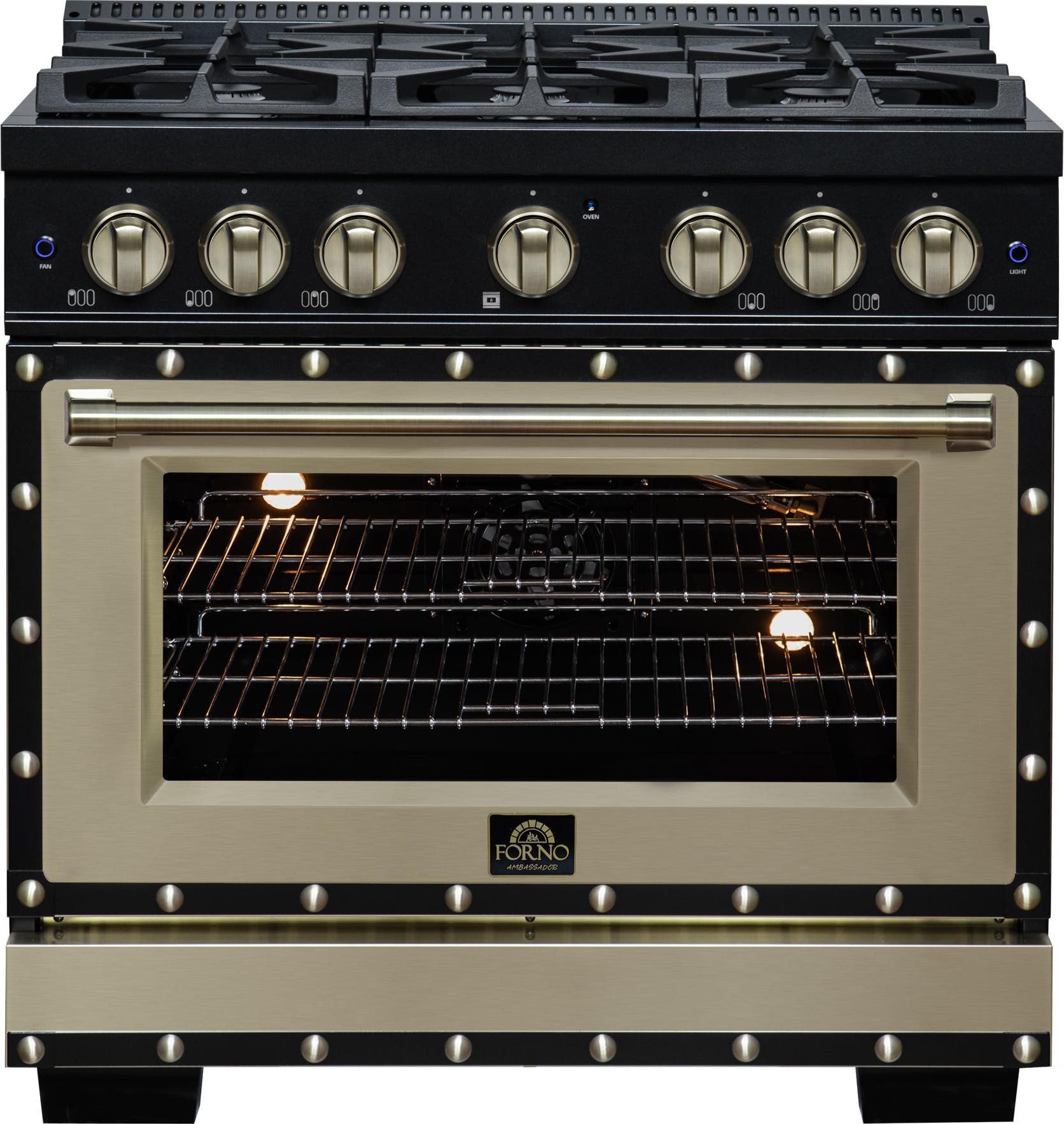 Forno FFSGS629936CPBLK Black