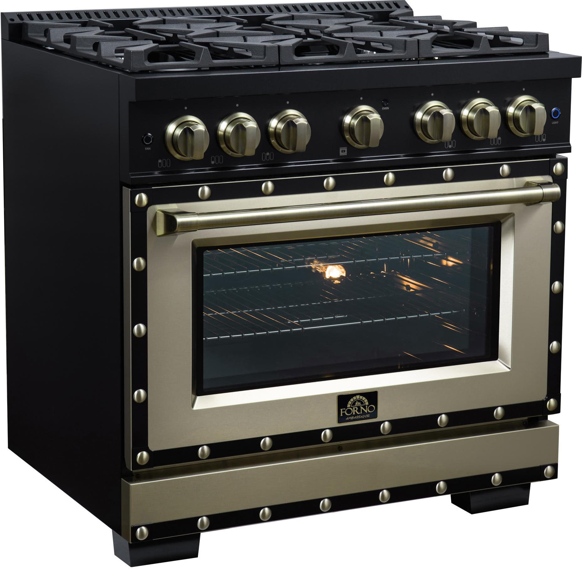 Forno FFSGS629936CPBLK Black