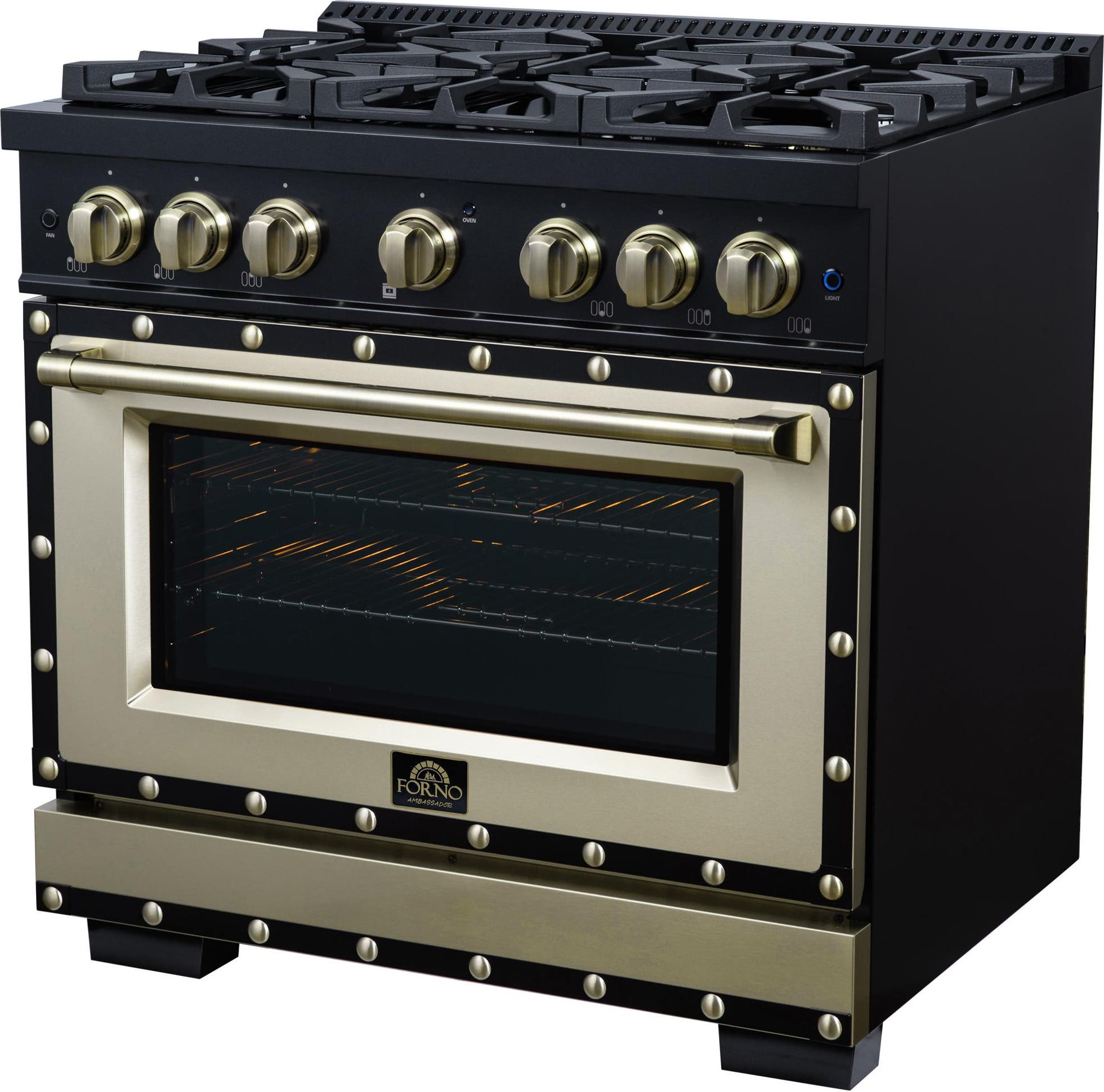 Forno FFSGS629936CPBLK Black