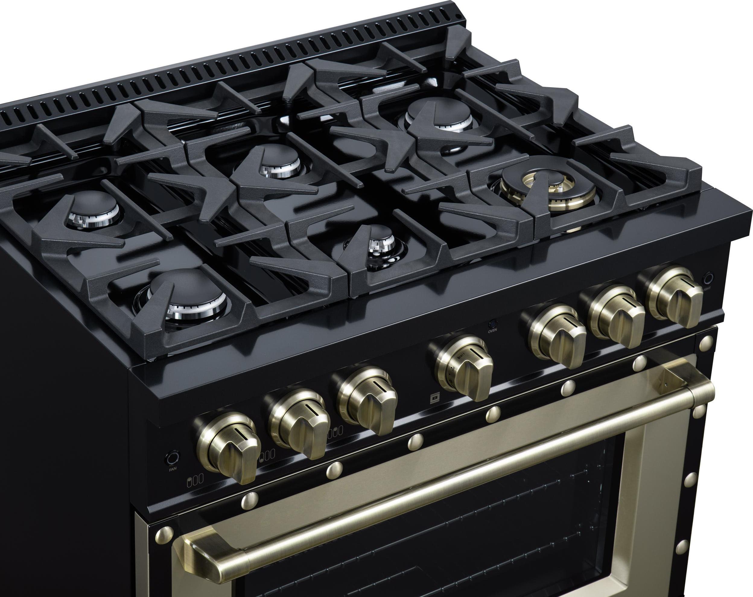 Forno FFSGS629936CPBLK Black