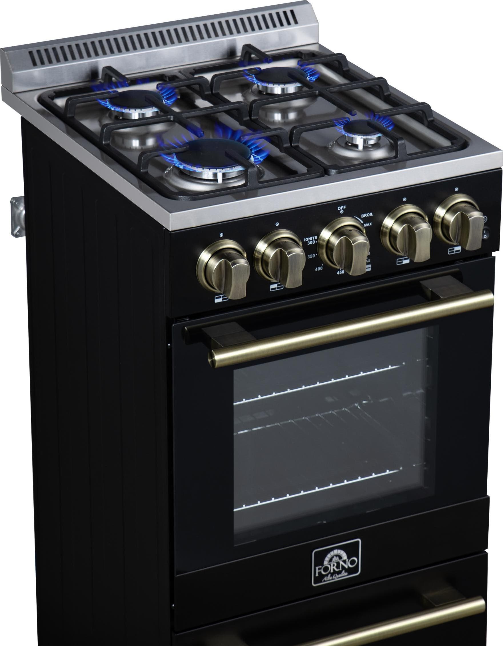Forno FFSGS626520BLK Black