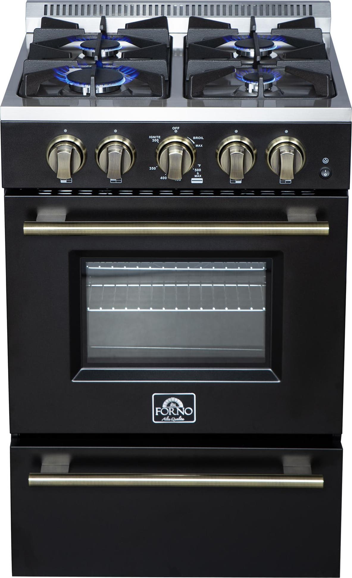 Forno FFSGS627224BLK Black