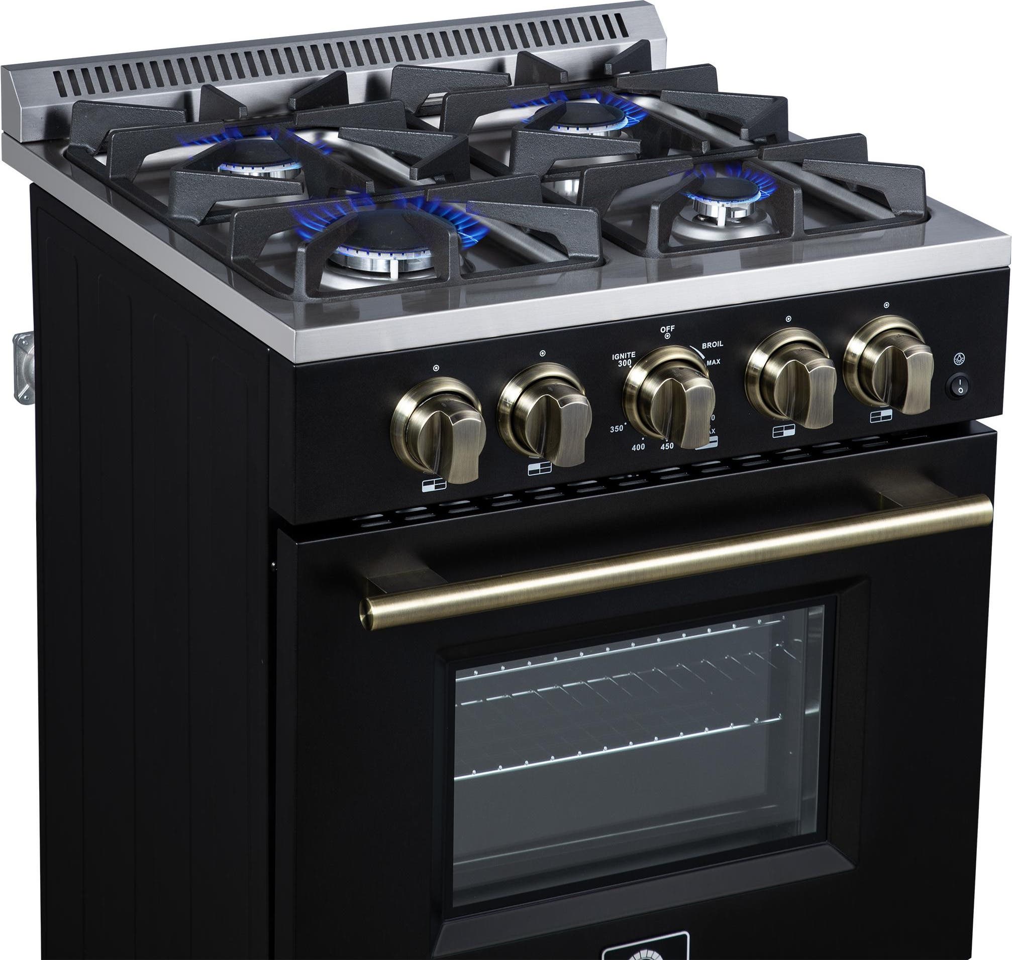 Forno FFSGS627224BLK Black