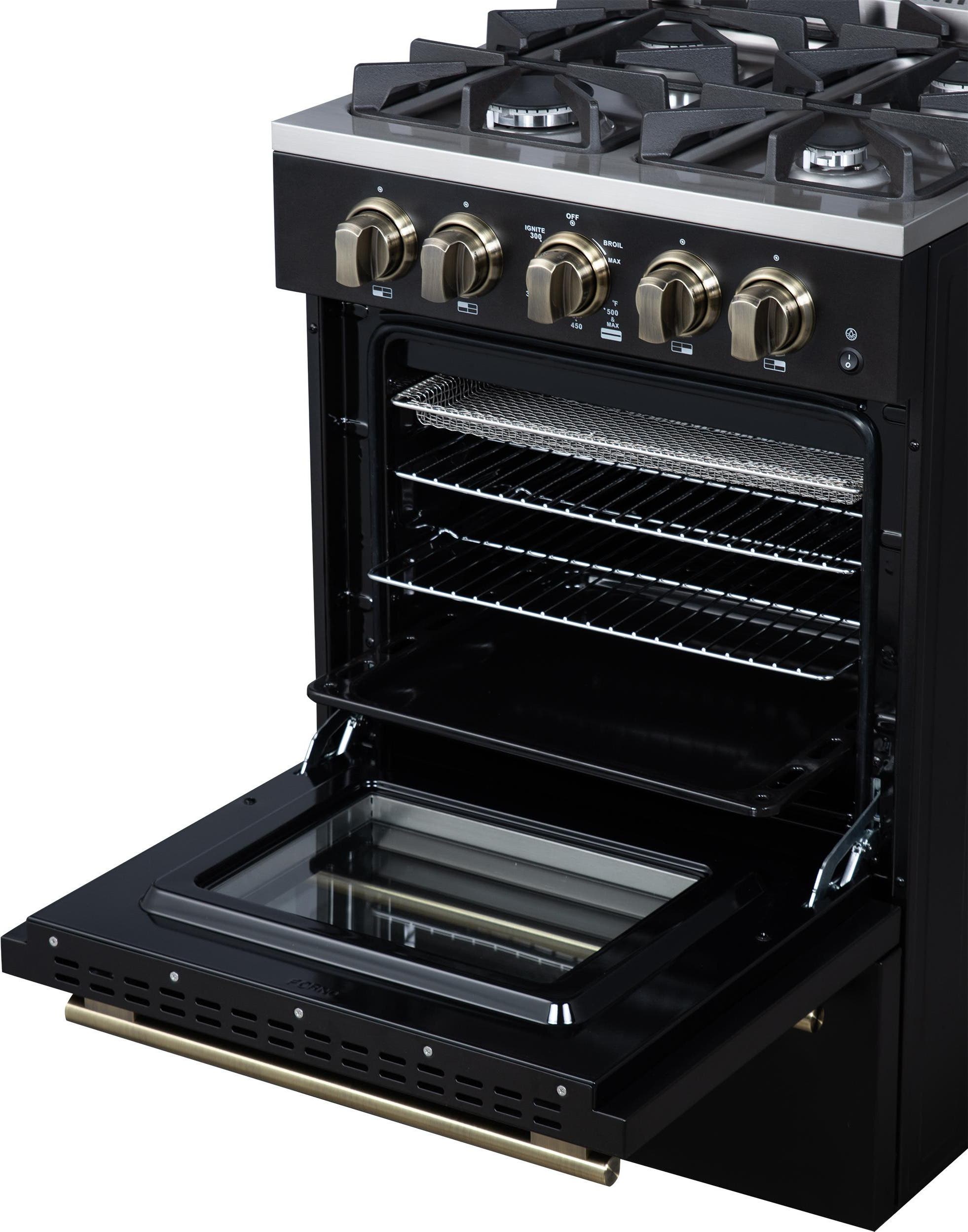Forno FFSGS627224BLK Black