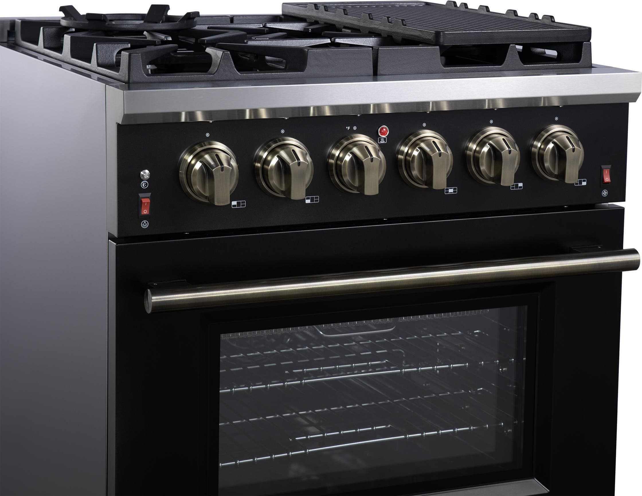 Forno FFSGS623930BLK Black