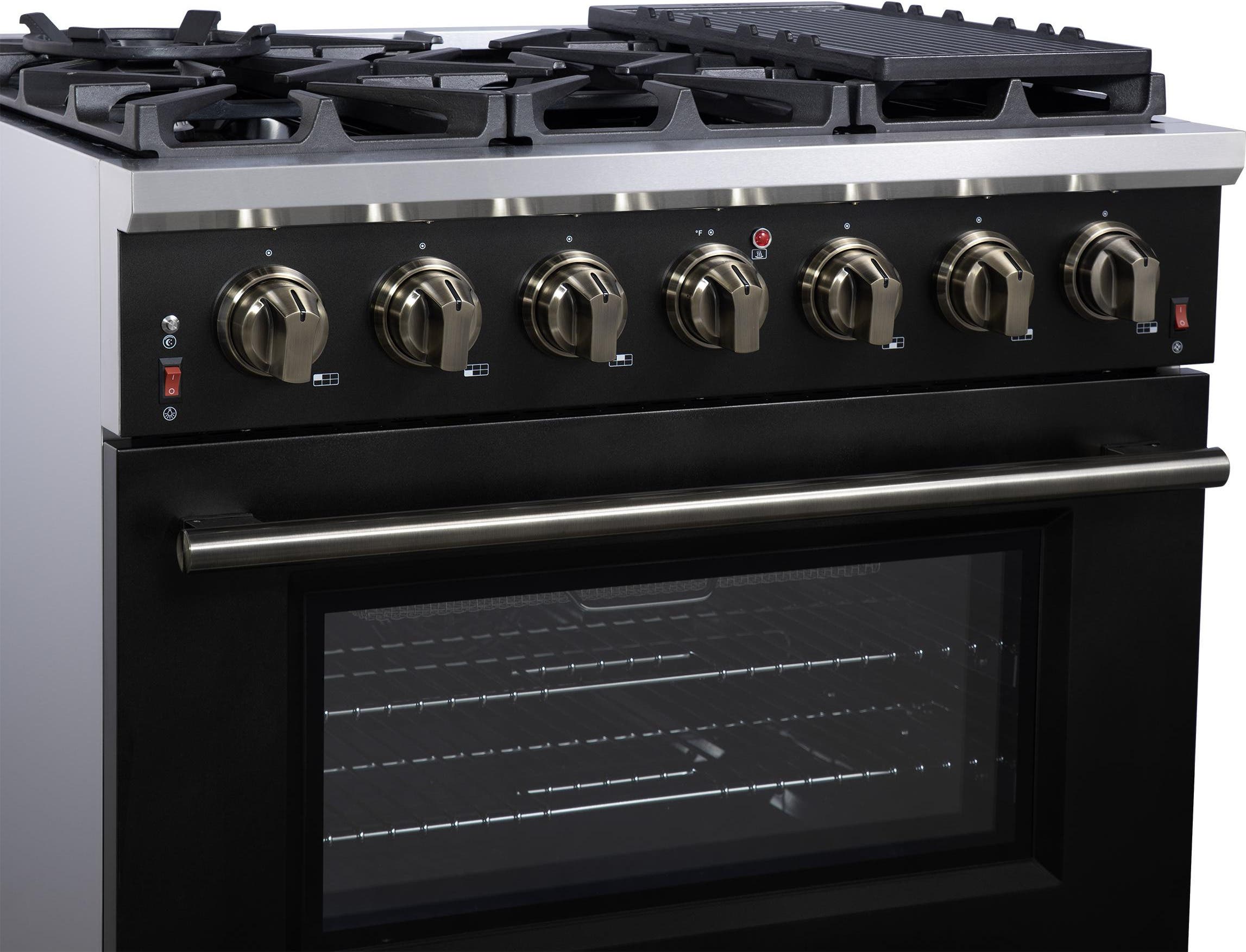 Forno FFSGS623936BLK Black