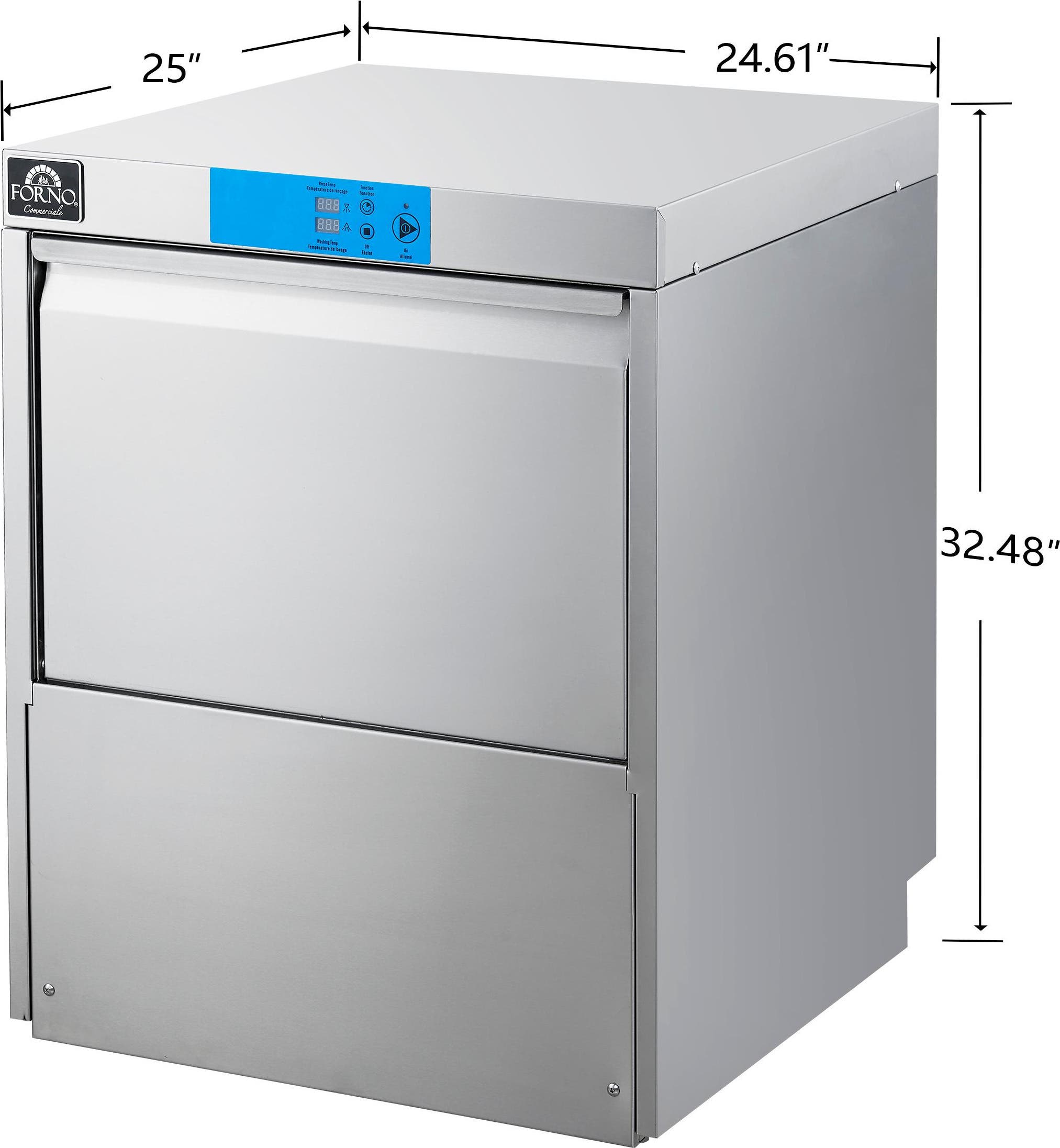 Forno FCMDW0024 Stainless Steel