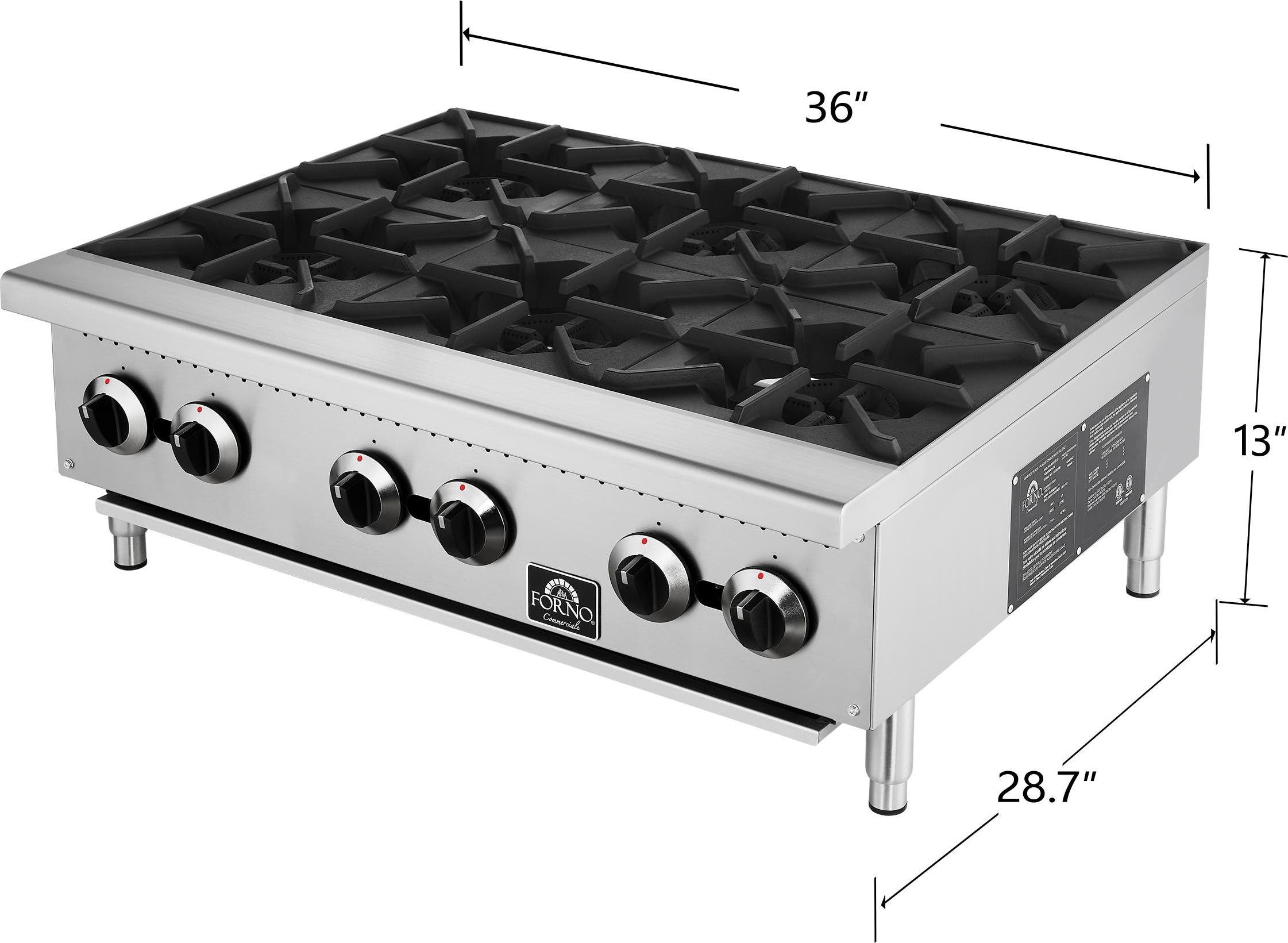 Forno FCMHP007936 Stainless Steel