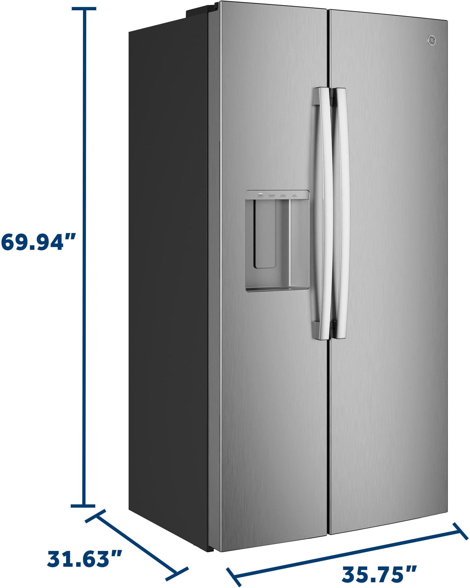 GE GZE24NYYFS Fingerprint Resistant Stainless Steel