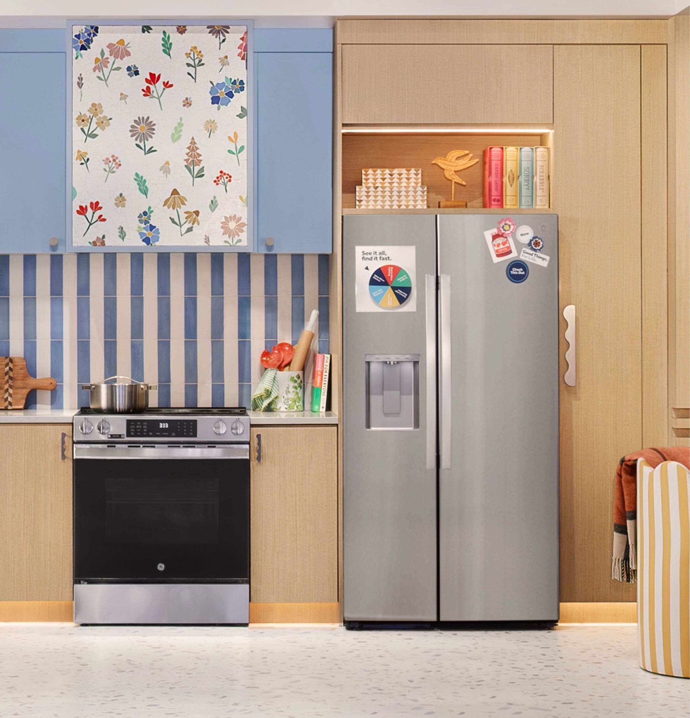GE GSE28NYYFS Fingerprint Resistant Stainless Steel