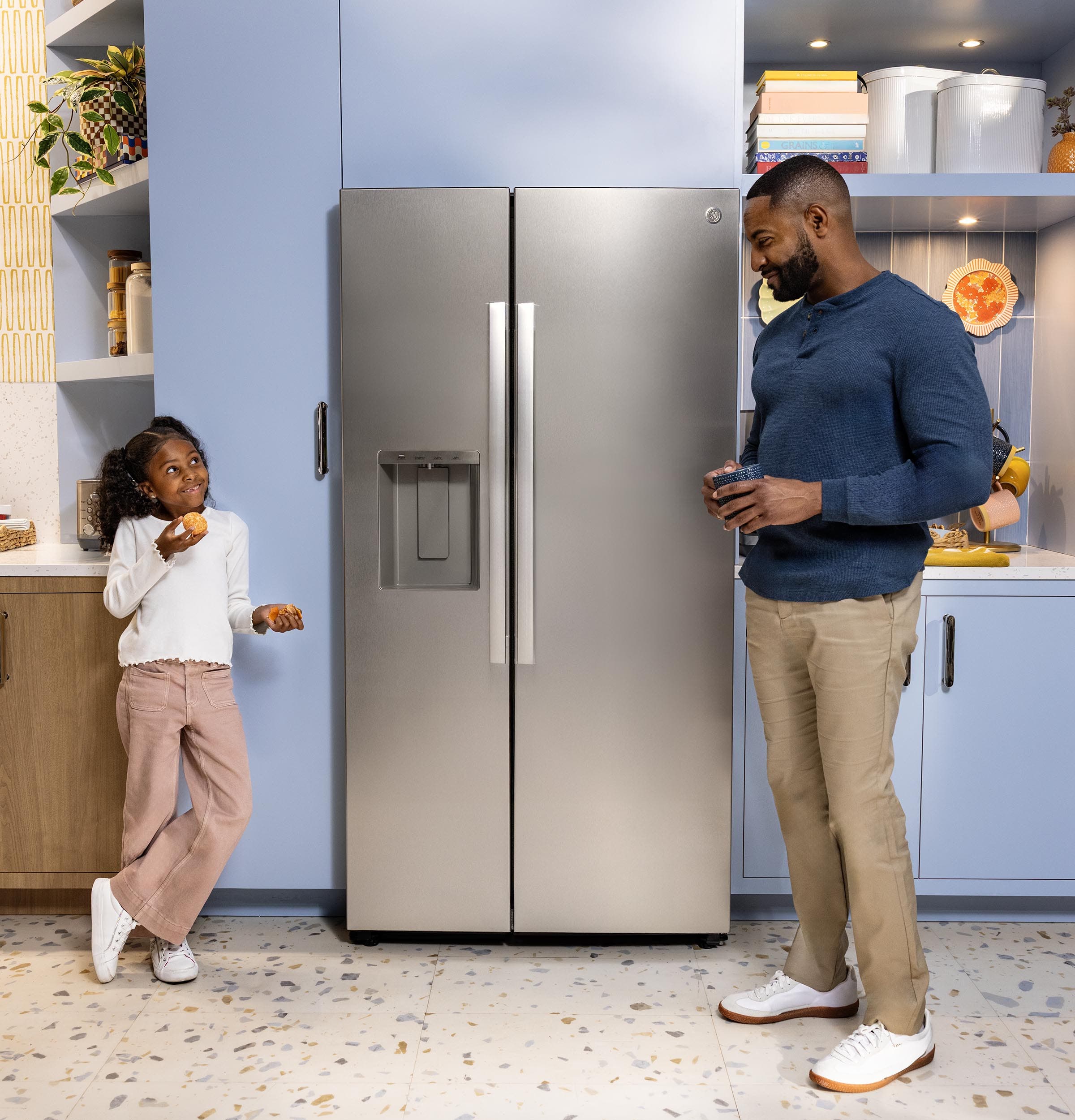 GE GSE28NYYFS Fingerprint Resistant Stainless Steel