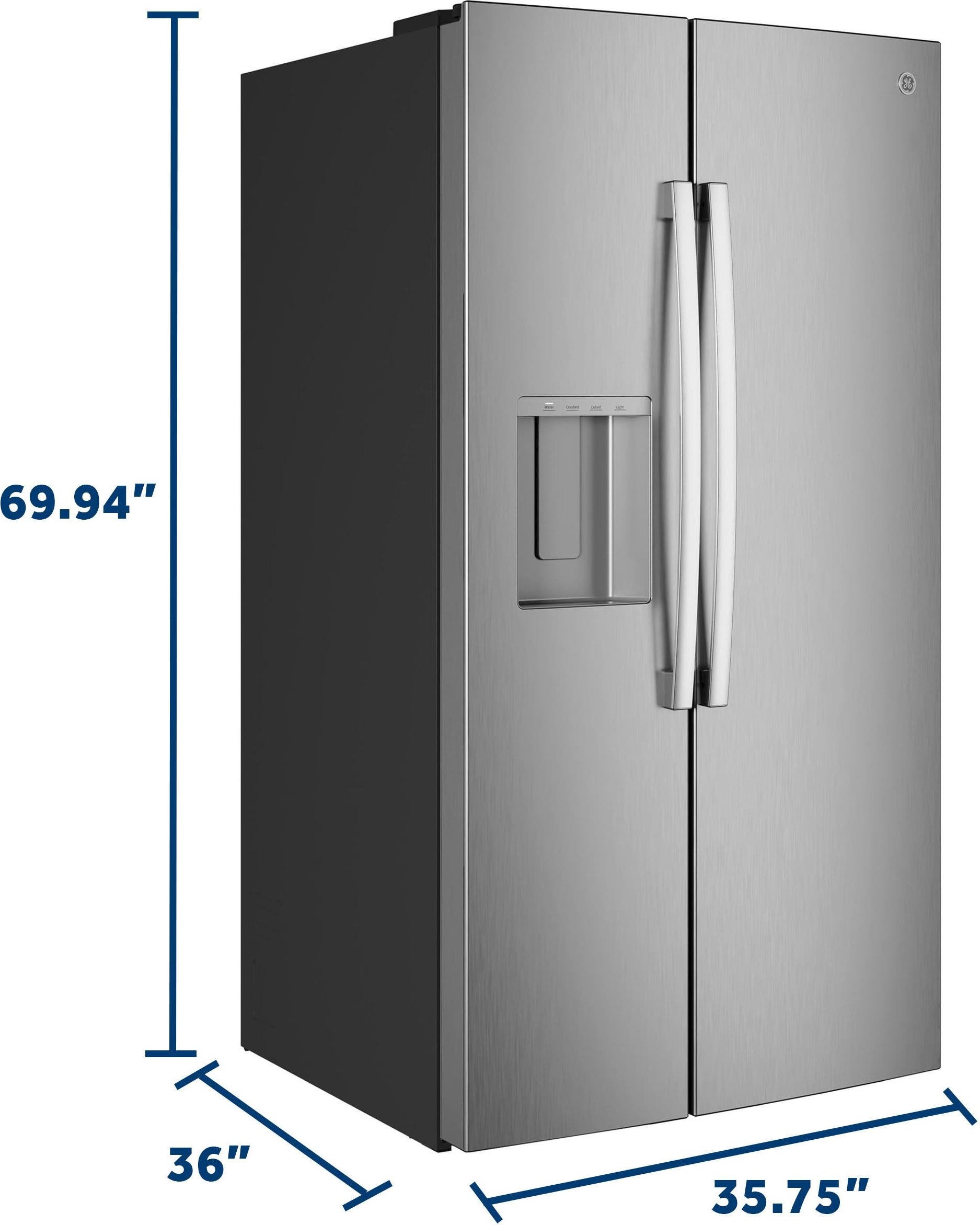 GE GSE28NYYFS Fingerprint Resistant Stainless Steel
