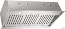 Cabinet Insert Range Hood with 4-Speed 600 CFM Internal Blower, Code Compliance Control, LED Lights, Electronic Controls, Dishwasher Safe Stainless Steel Baffle Filters, Delayed Shut Off, and Optional Recirculating