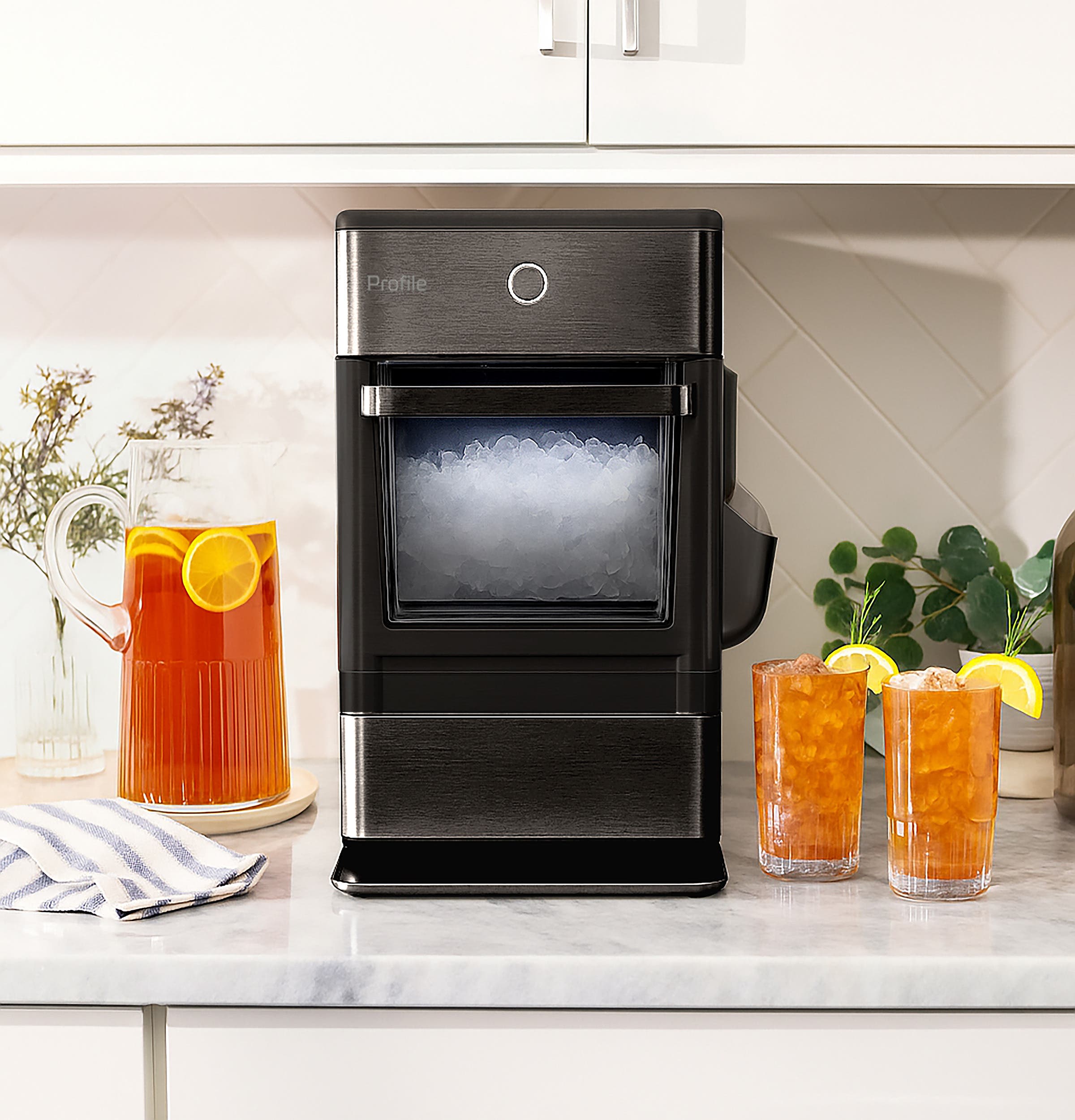 GE OPAL01GBYTS Black Stainless Steel