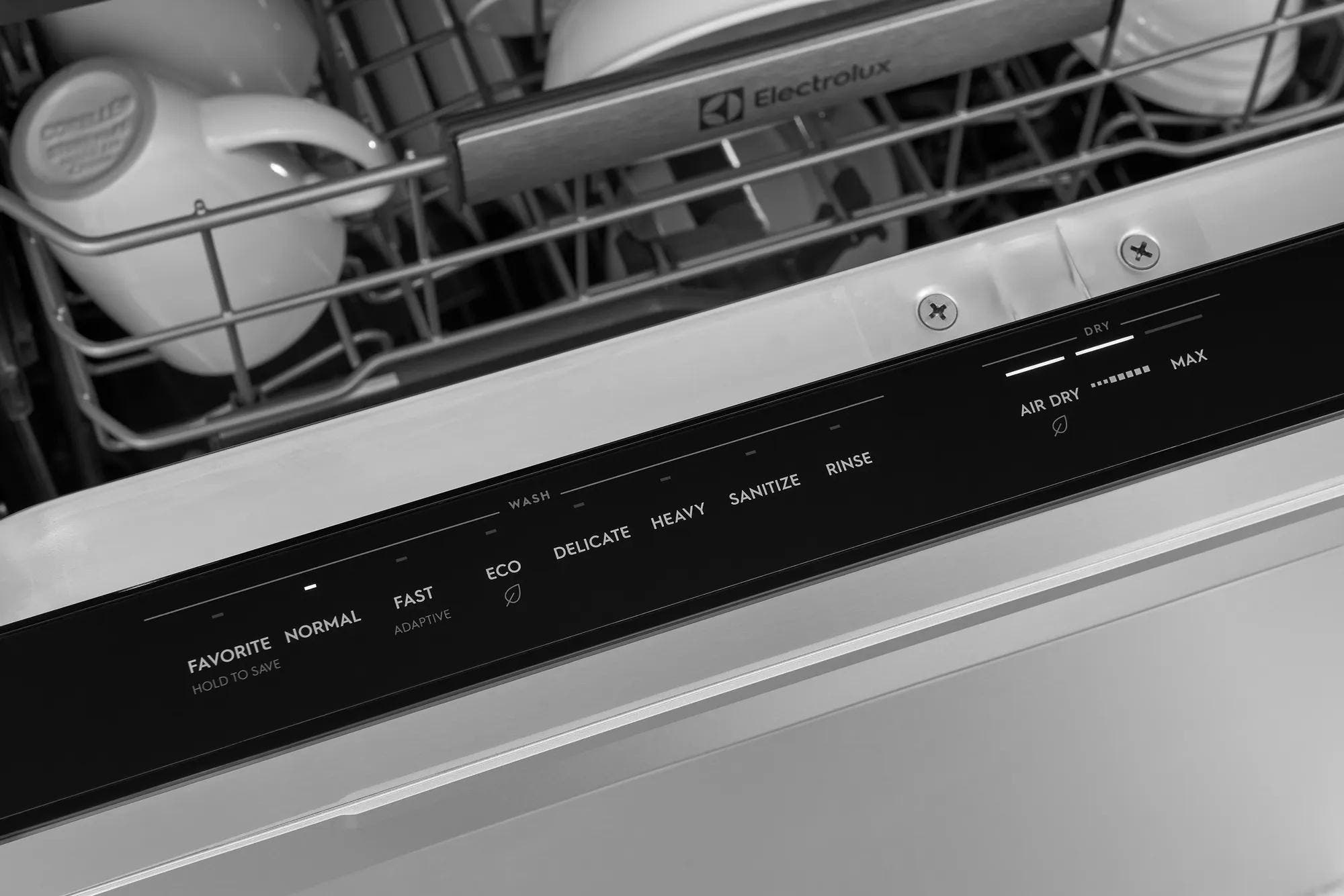 Electrolux EDSP4944CS Stainless Steel, Pocket Handle