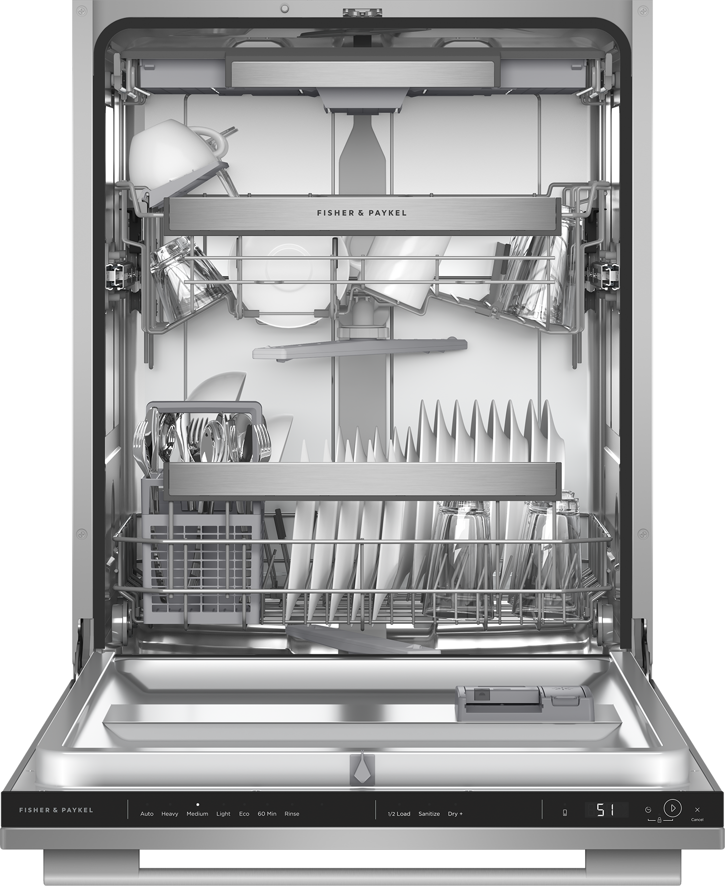 Fisher Paykel DW24UDT2X4 Contemporary Handle