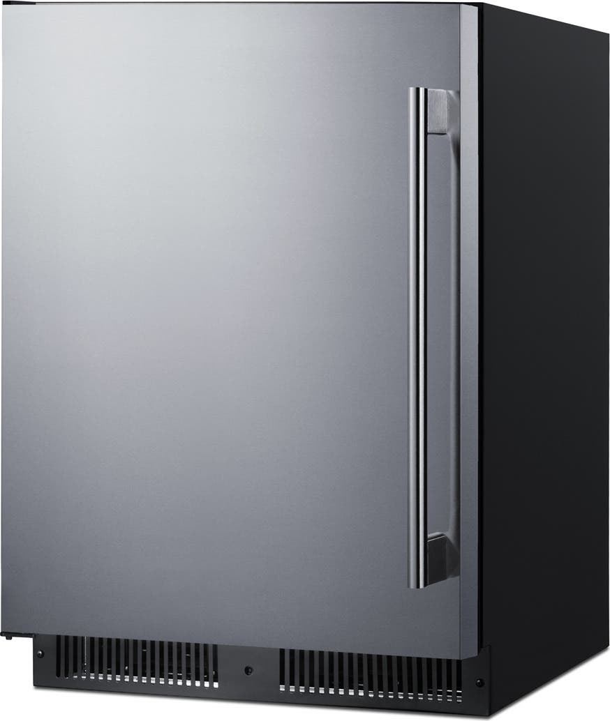 Summit SPR624OSLHD Stainless Steel, Left Hinge