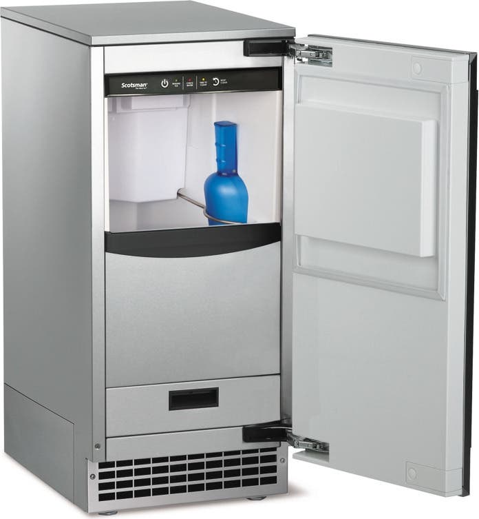 Scotsman SRNG110A1SS Stainless Steel, Gravity Drain