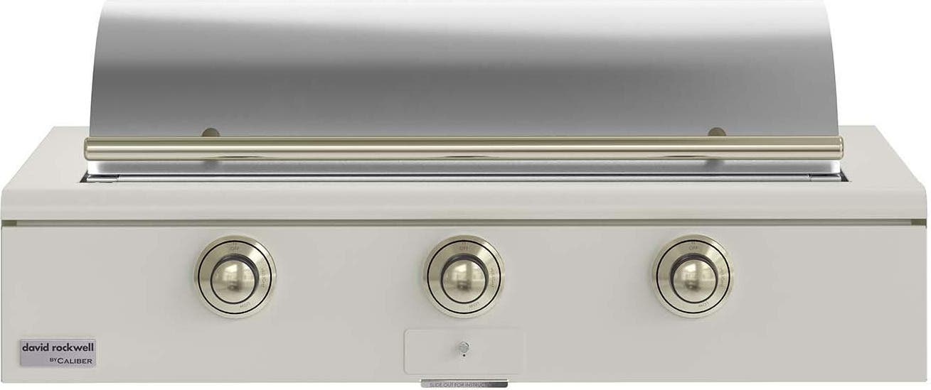 Caliber CRG48BL00A050H01 Antique White With Brass Hardware, Liquid Propane