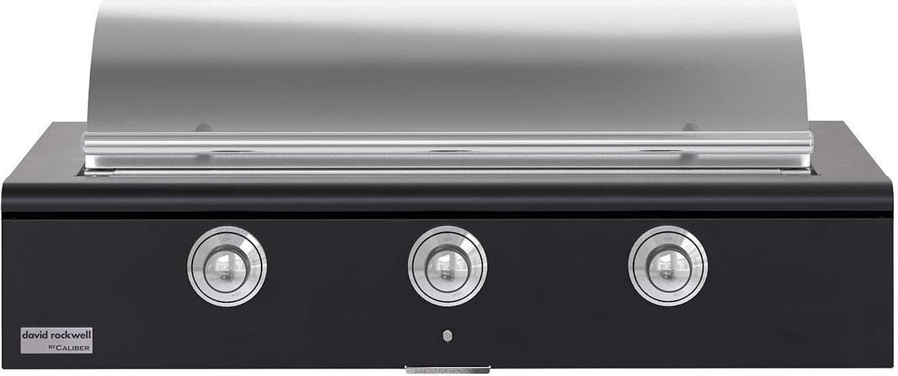 Caliber CRG48BL00A027H02 Matte Black With Chrome Hardware, Liquid Propane