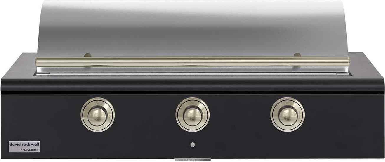 Caliber CRG48BL00A027H01 Matte Black With Brass Hardware, Liquid Propane