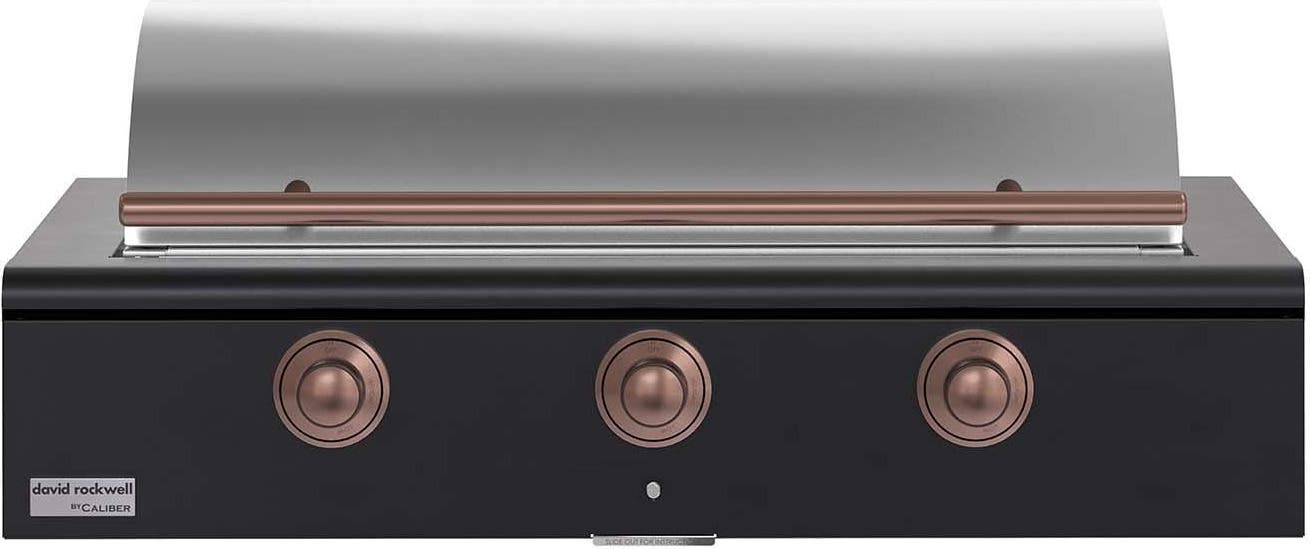 Caliber CRG48BL00A027H03 Matte Black With Copper Hardware, Liquid Propane