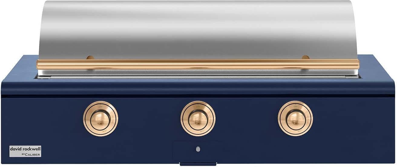 Caliber CRG48BN00A078H08 Cobalt With Gold Hardware, Natural Gas