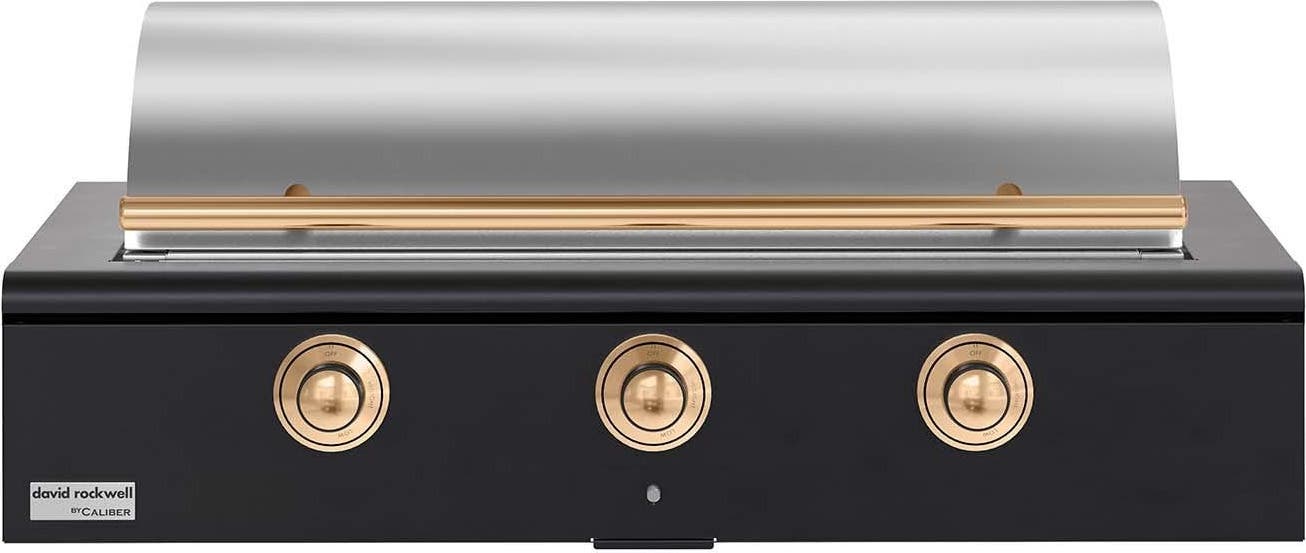 Caliber CRG48BN00A085H08 Ultra Matte Black With Gold Hardware, Natural Gas