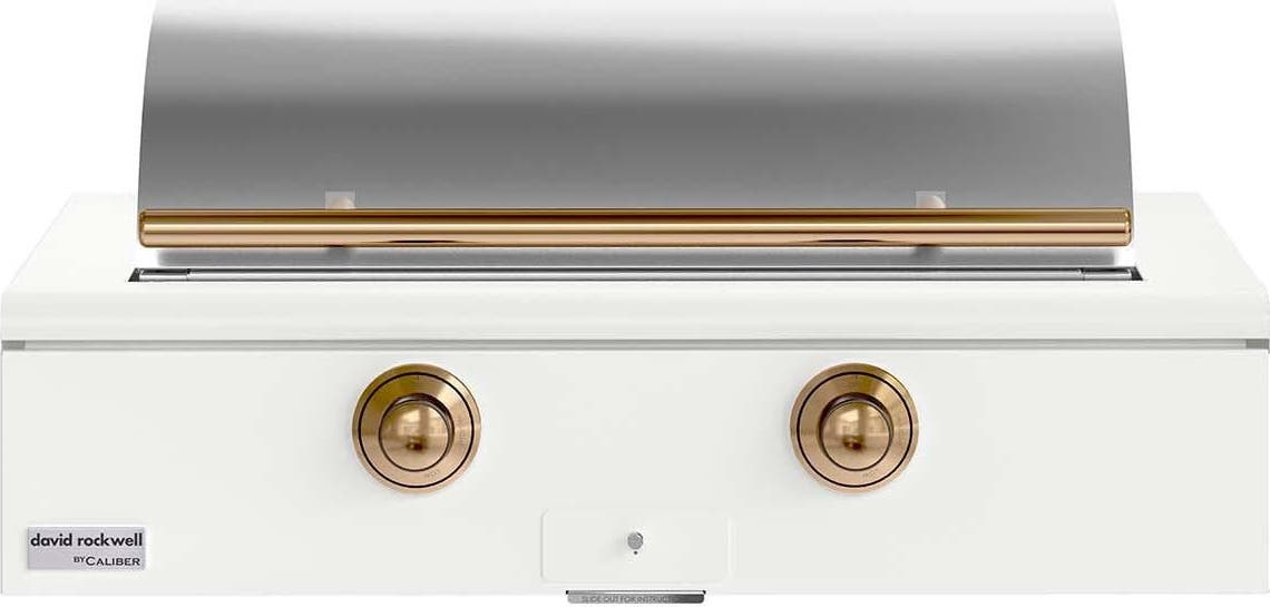 Caliber CRG42BL00A030H08 Matte White With Gold Hardware, Liquid Propane