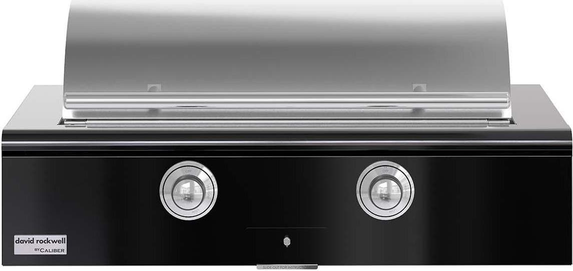 Caliber CRG42BL00A044H02 Gloss Black With Chrome Hardware, Liquid Propane