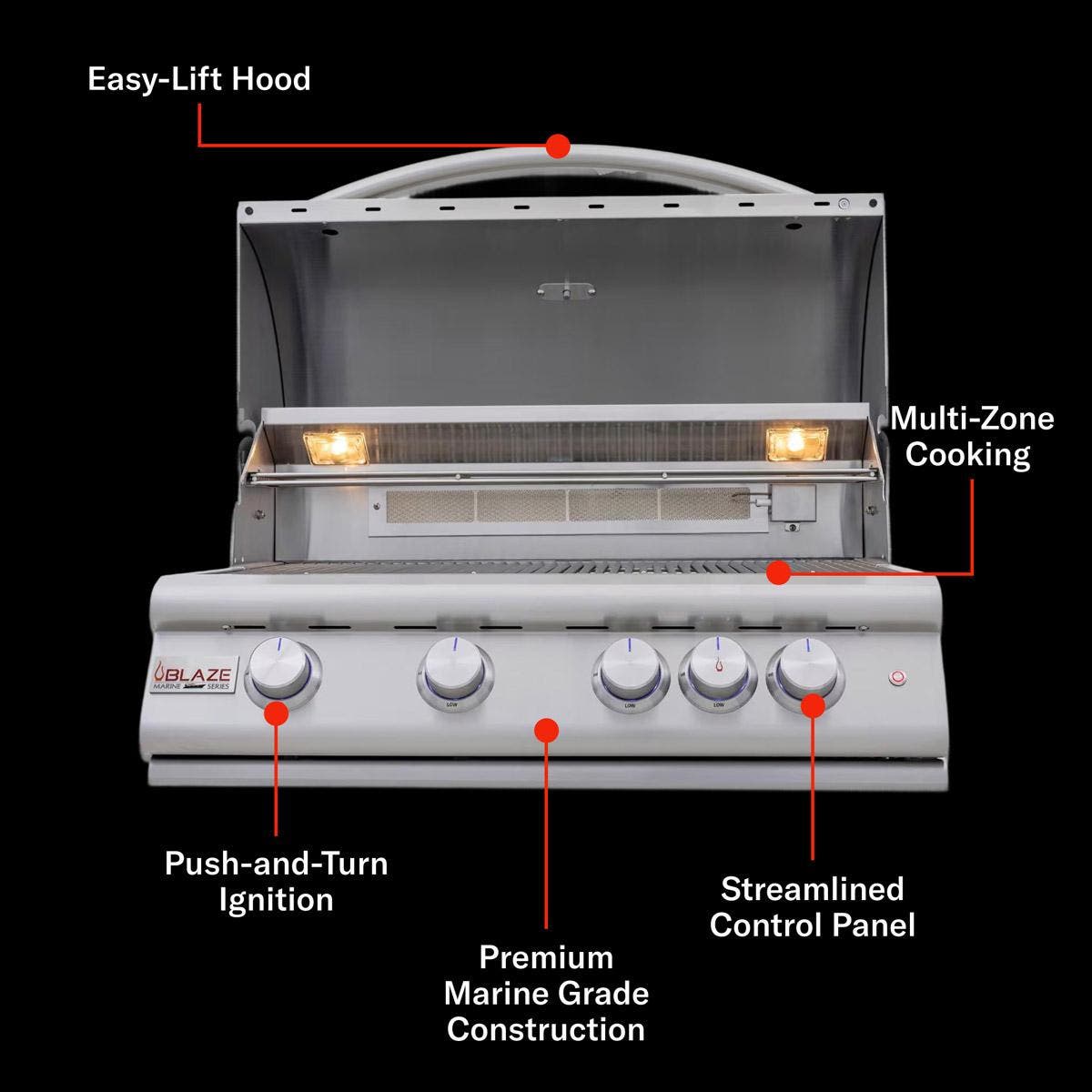 Blaze BLZ4LTE3MGNG Natural Gas