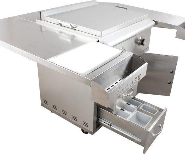 Blaze BLZGRIDDLESHK Griddle Cart Shelving Kit