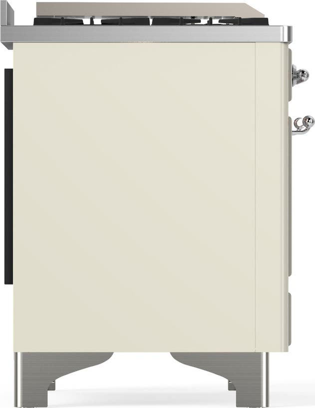 Ilve UM48FQNR3AWC Antique White With Chrome Trim, Natural Gas