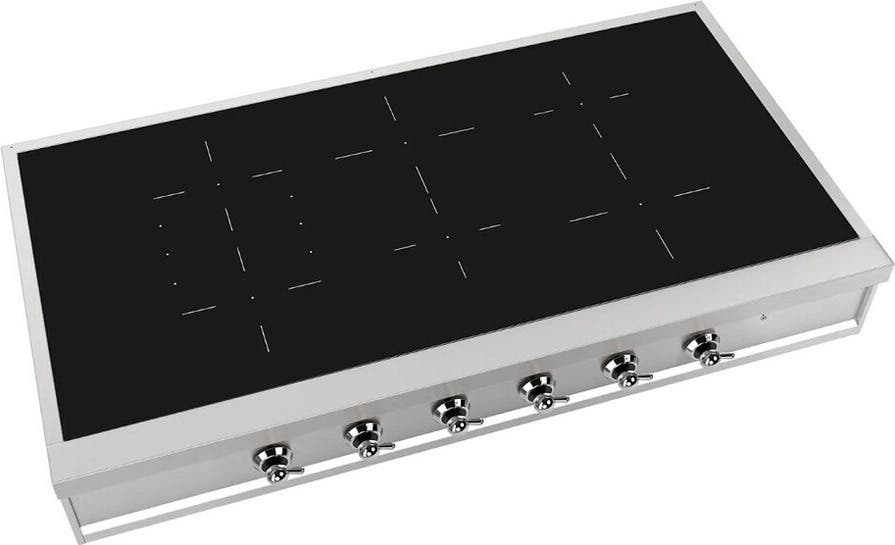Ilve UHCPI486NSSC Stainless Steel With Chrome Trim