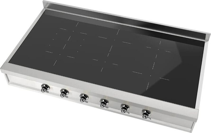 Ilve UHCPI486NSSC Stainless Steel With Chrome Trim
