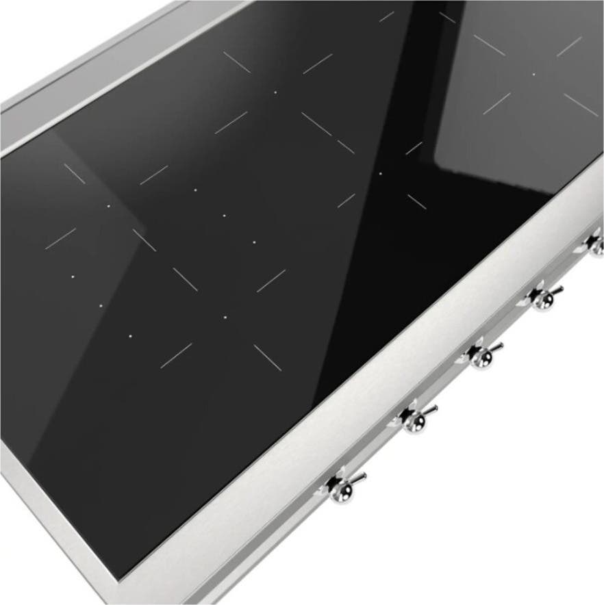 Ilve UHCPI486NSSC Stainless Steel With Chrome Trim