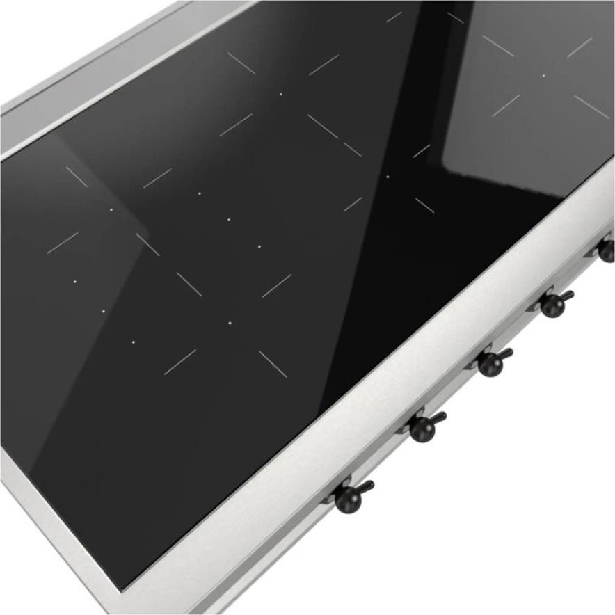 Ilve UHCPI486NSSB Stainless Steel With Burnished Trim