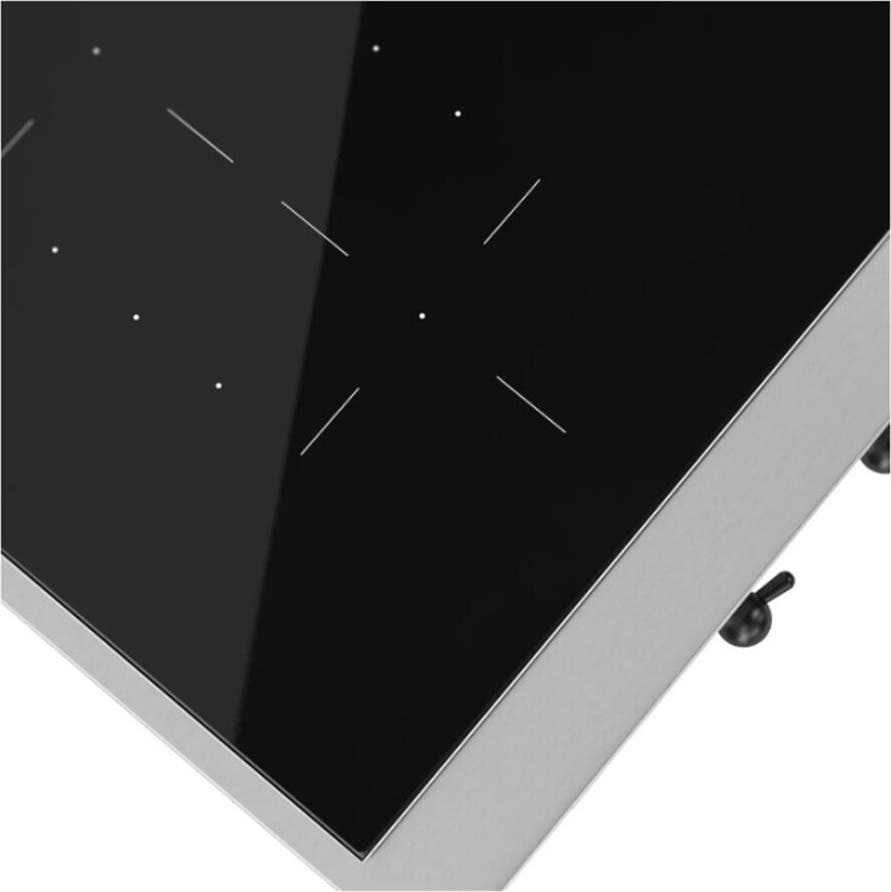 Ilve UHCPI486NSSB Stainless Steel With Burnished Trim