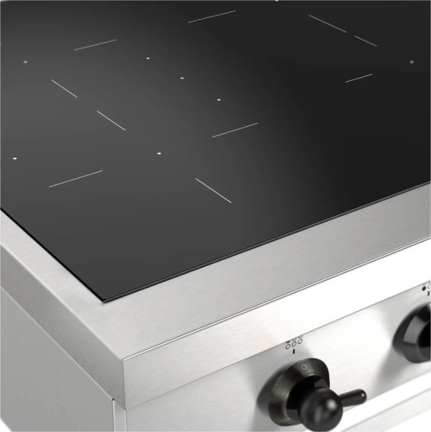Ilve UHCPI366NSSB Stainless Steel With Burnished Trim