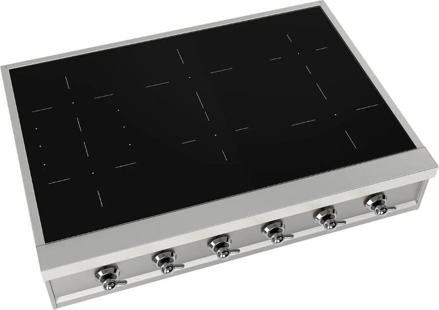 Ilve UHCPI366NSSC Stainless Steel With Chrome Trim