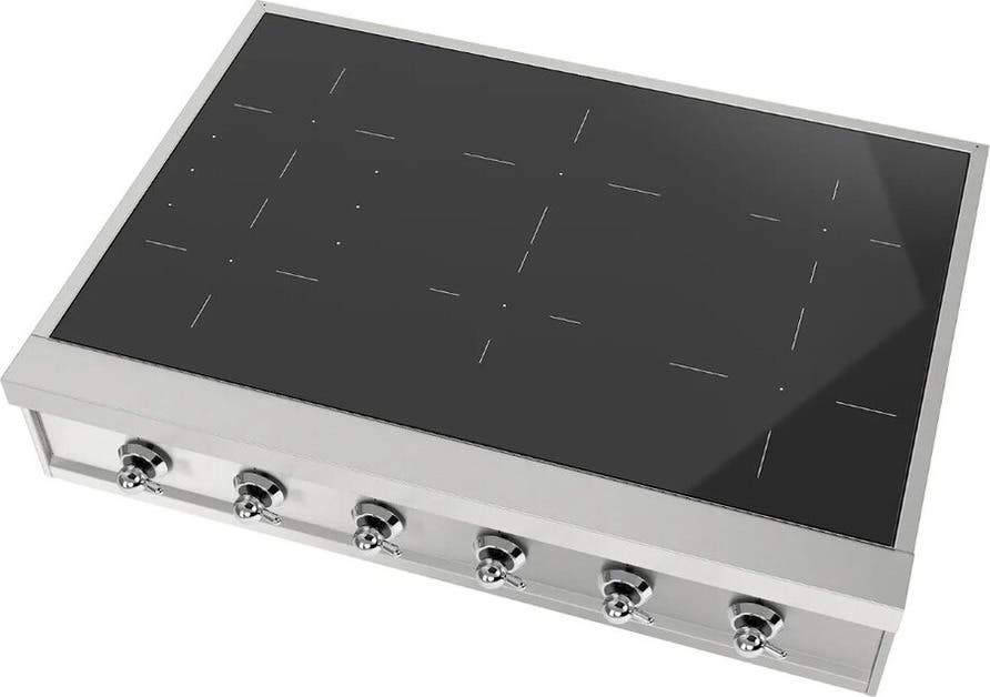 Ilve UHCPI366NSSC Stainless Steel With Chrome Trim